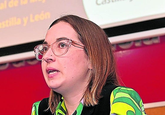 Sandra Ámez, presidenta del Consejo de la Juventud.