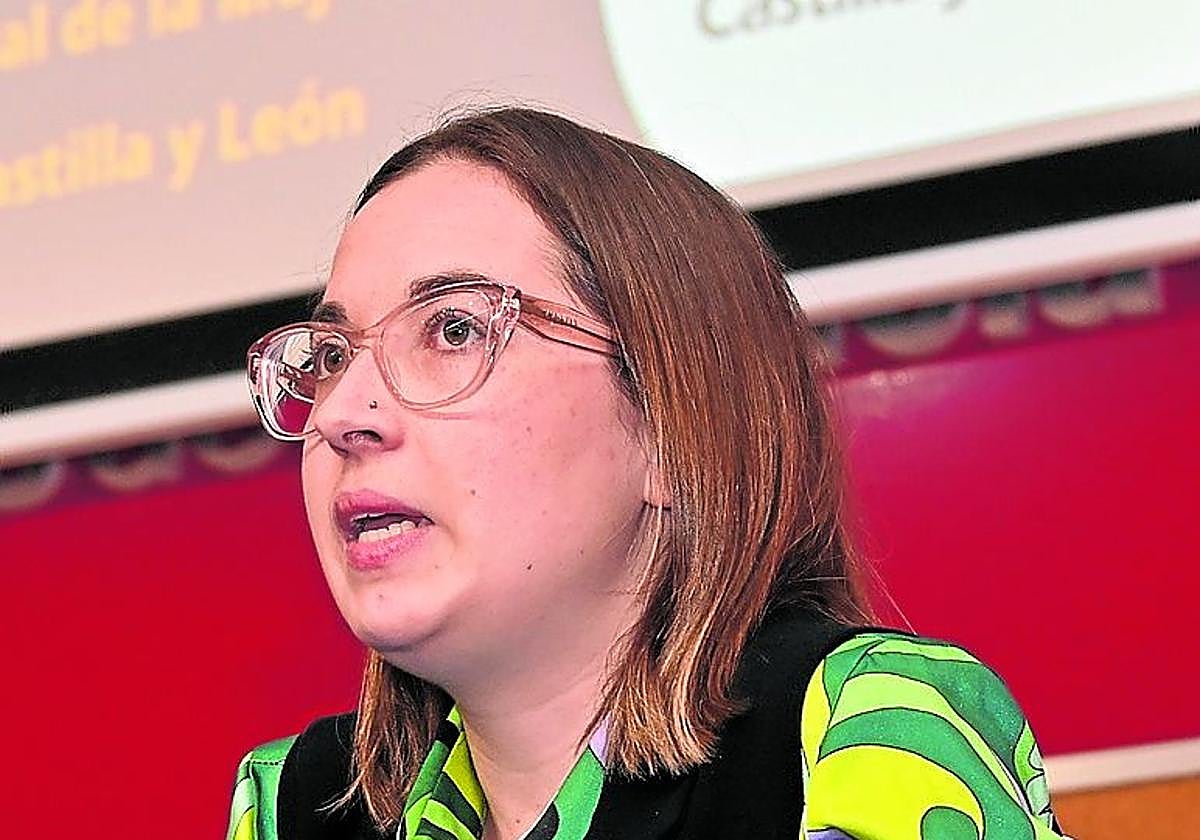 Sandra Ámez, presidenta del Consejo de la Juventud.