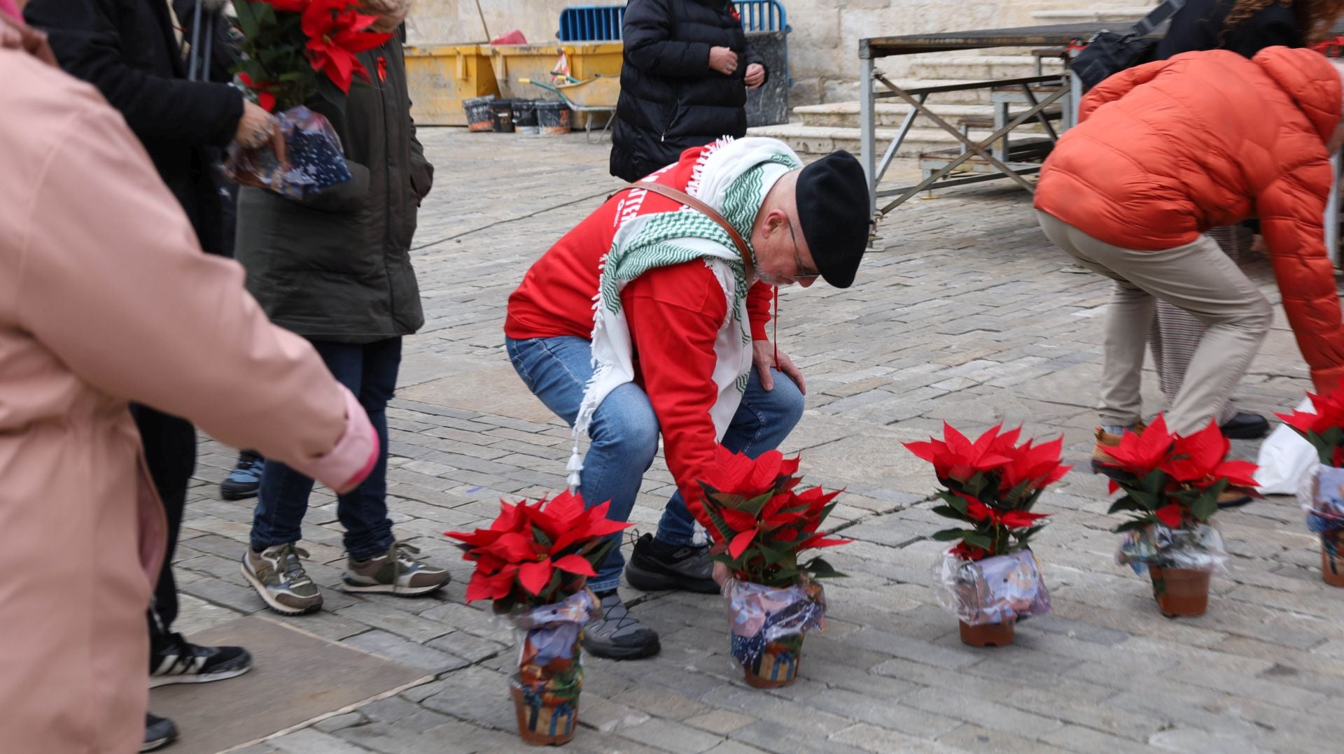 Palencia conmemora el Día Mundial del Sida en la Plaza Mayor