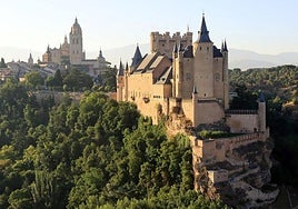 El Real Alcázar de Segovia.