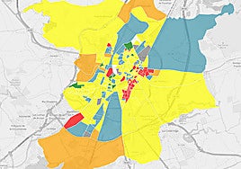 Calles de Delicias, La Rondilla y el entorno del Paseo de Zorrilla asumen la mayor llegada de extranjeros