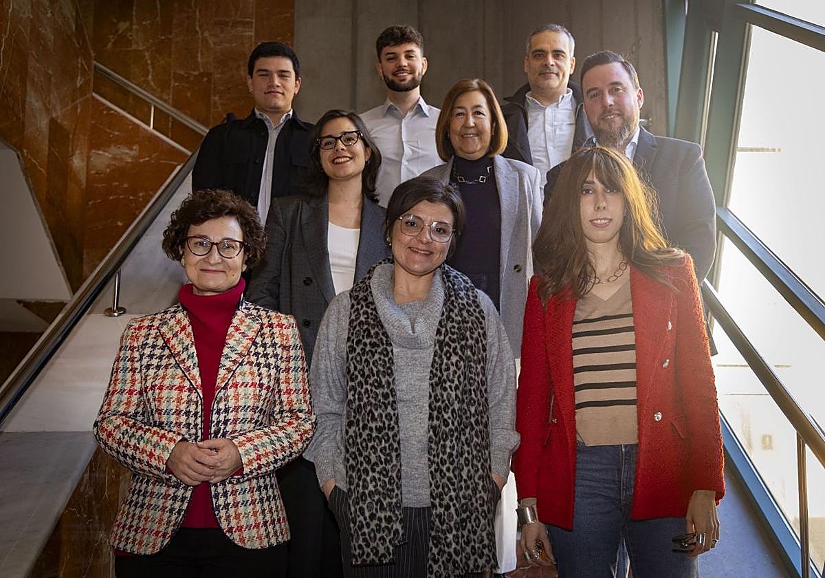 Profesores e investigadores de la Universidad de Valladold que participaron en el seminario 'Dar voz al silencio. Mujeres, violencia y representación'.