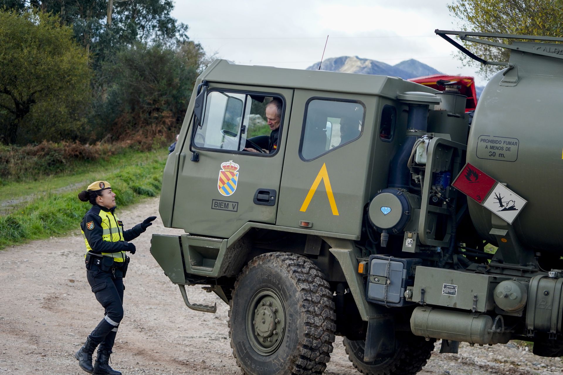 Las imágenes de la búsqueda en Asturias de Mari Trini y su bebé