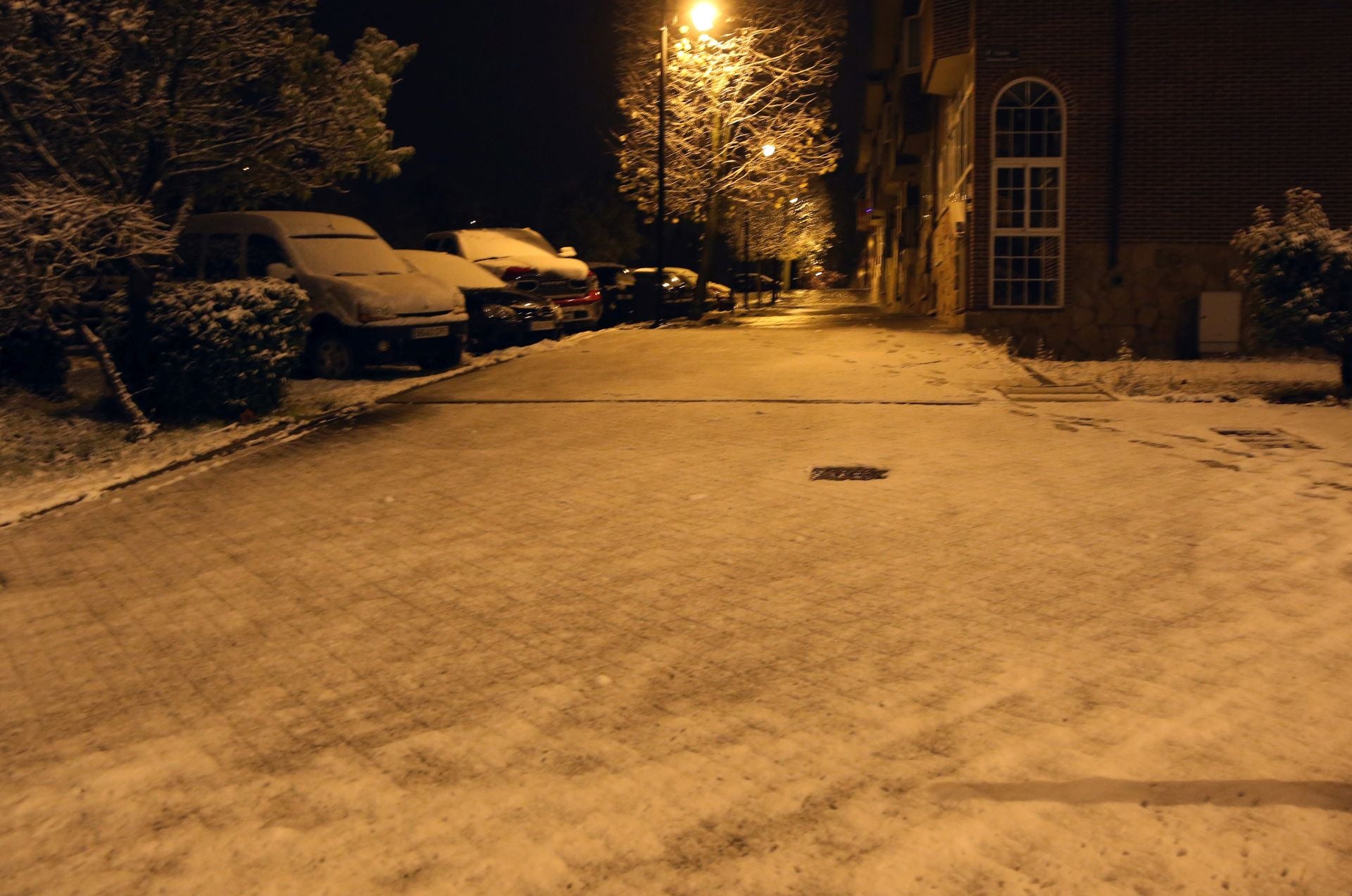 Fotografías de las primeras nieves en Segovia