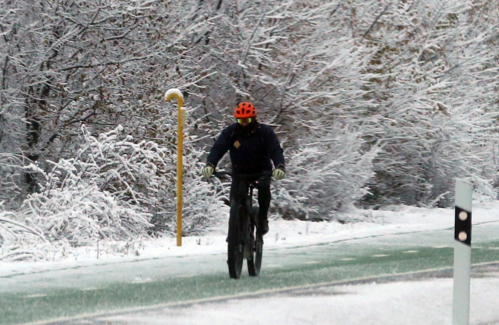 Fotografías de las primeras nieves en Segovia