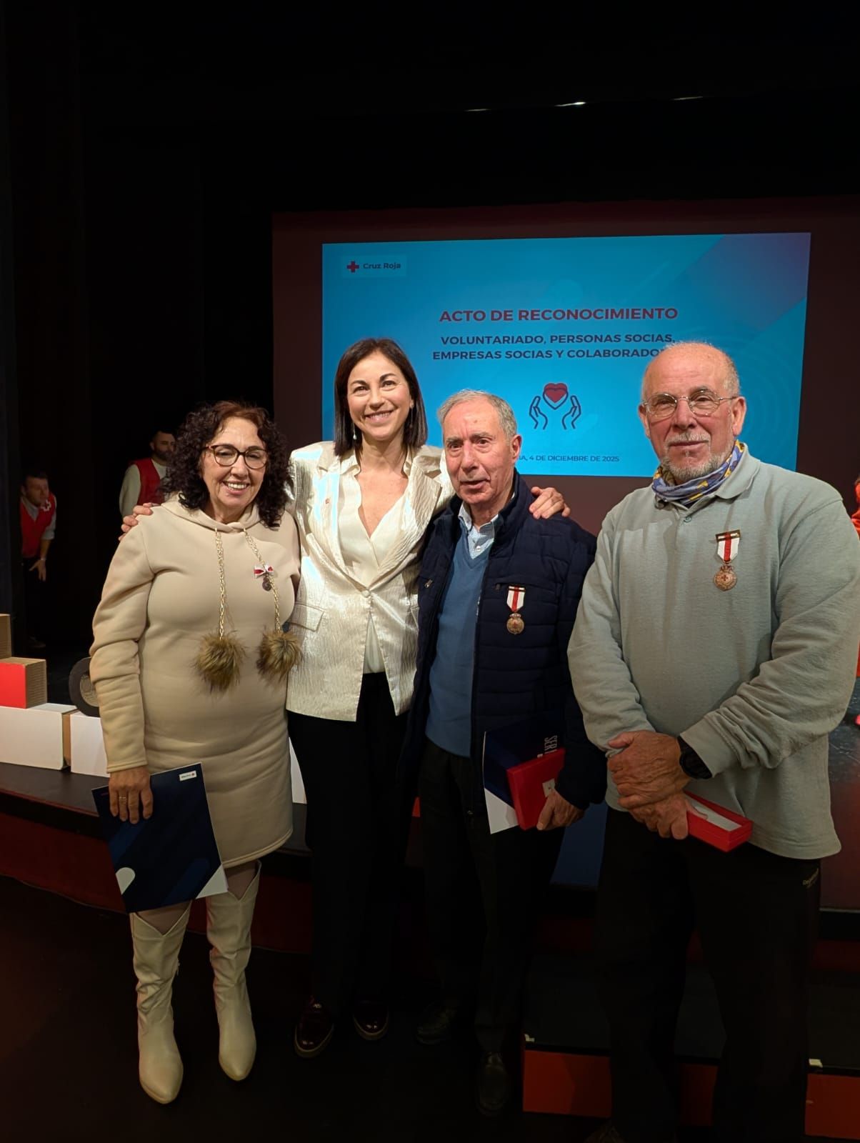 Así ha sido el homenaje de Cruz Roja Palencia a sus voluntarios, socios y empresas