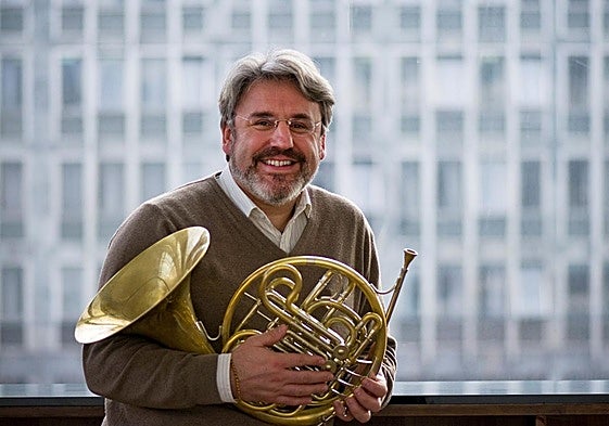 El trompista Radovan Vlatkovic.