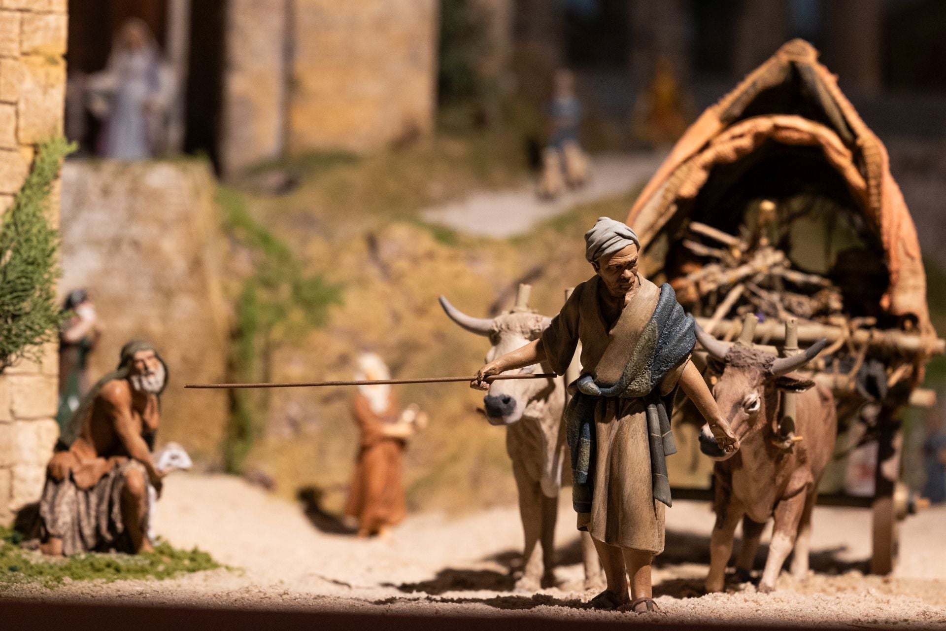 El belén de las Francesas, ambientado en la antigua Roma