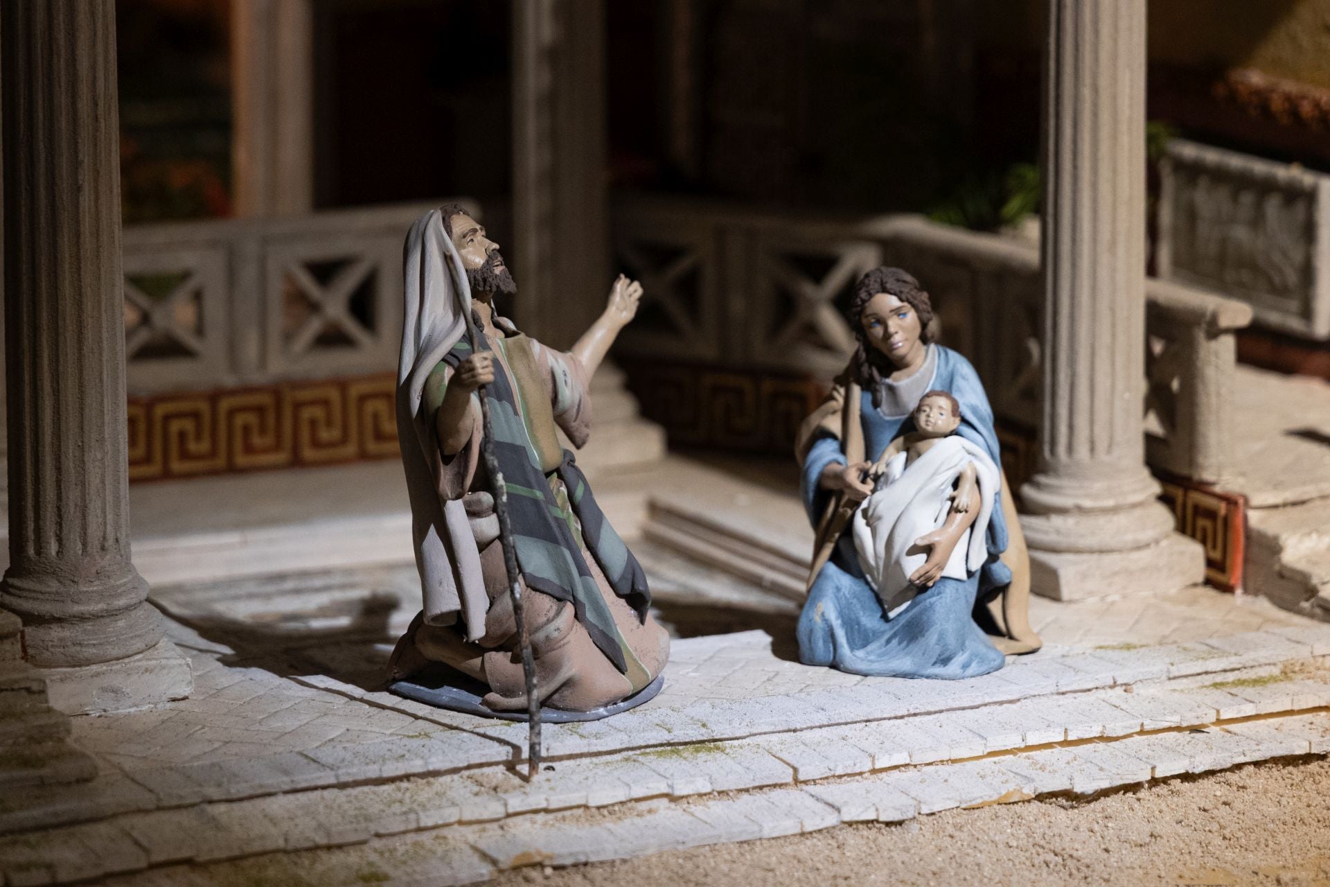El belén de las Francesas, ambientado en la antigua Roma
