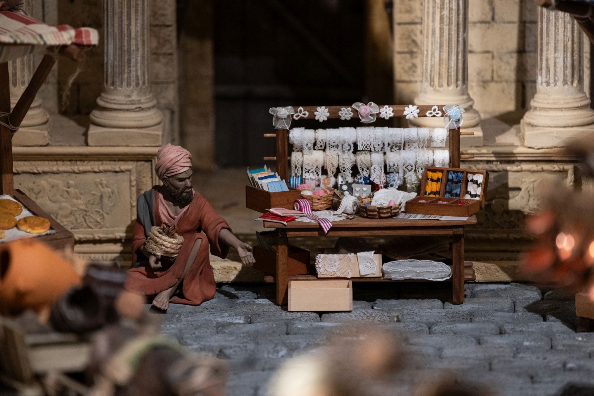 El belén de las Francesas, ambientado en la antigua Roma