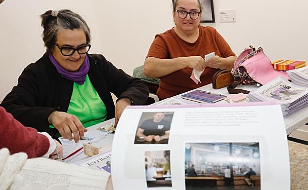 El bar Maño, en uno de los meses del calendario.