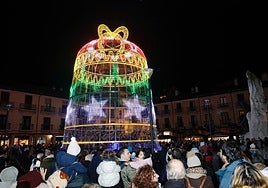 Palencia ilumina sus calles y sus plazas por Navidad