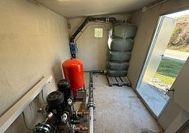 Grupo de presión instalado para mejorar el servicio de agua en Fuente de la Bola.