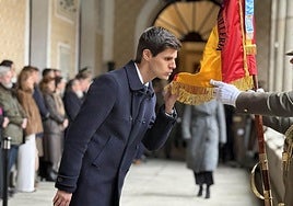 Jura de bandera este jueves en la Academia de Artillería.