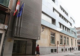 Edificio del Juzgado de lo Penal de Palencia.