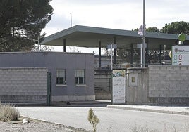 Punto limpio en la ciudad de Palencia.