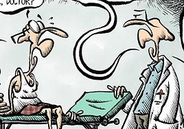 La viñeta de Sansón: «Su salud es lo que cuenta»