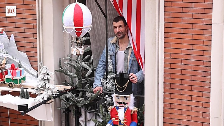 La fachada navideña más espectacular de Valladolid