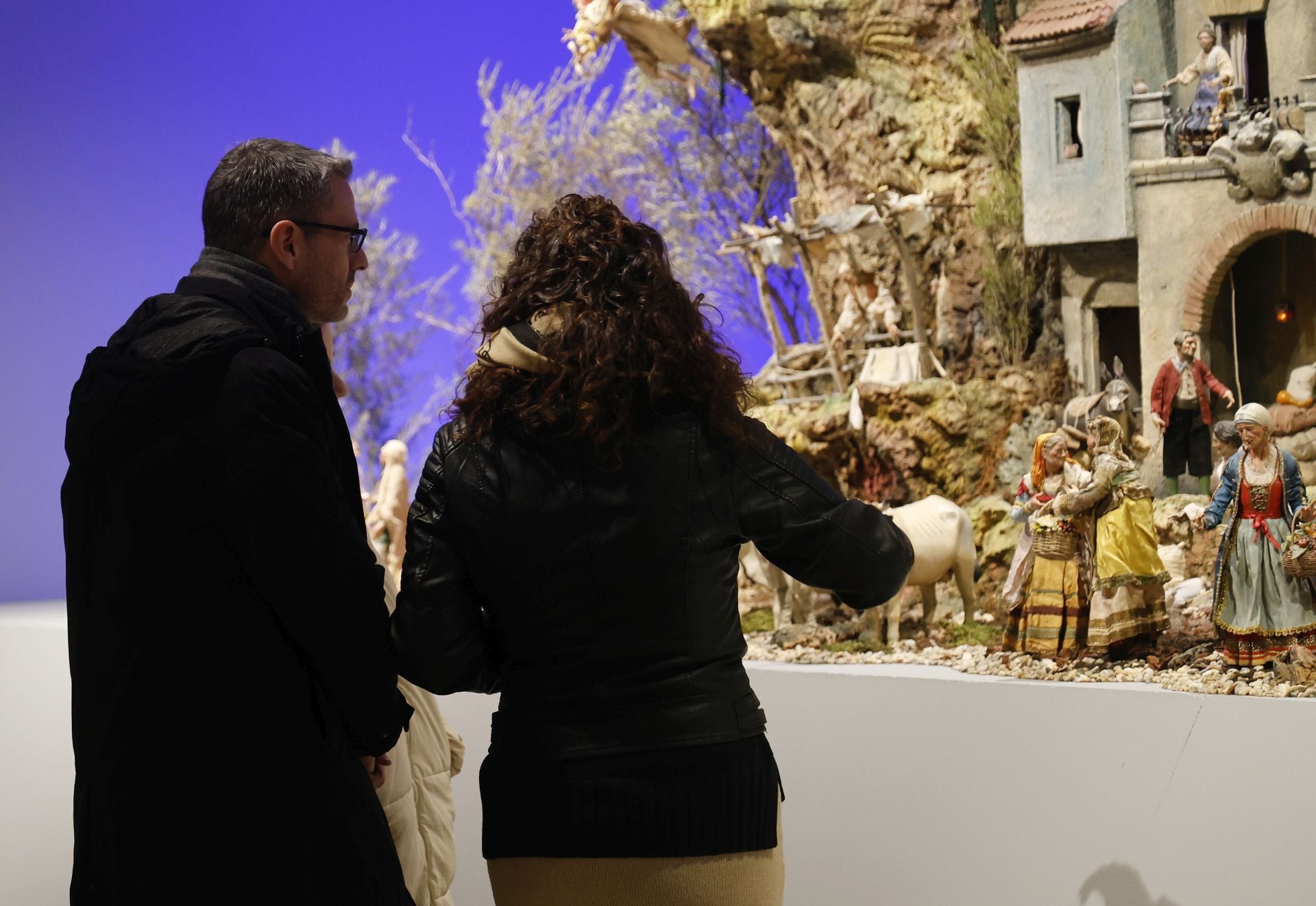 Así es el belén napolitano del siglo XVIII que se puede visitar en Palencia