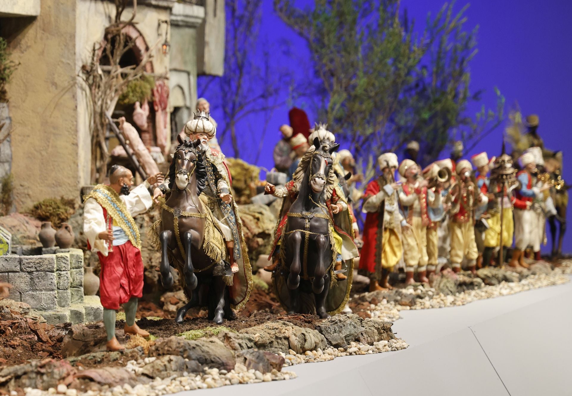 Así es el belén napolitano del siglo XVIII que se puede visitar en Palencia