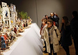 Así es el belén napolitano del siglo XVIII que se puede visitar en Palencia