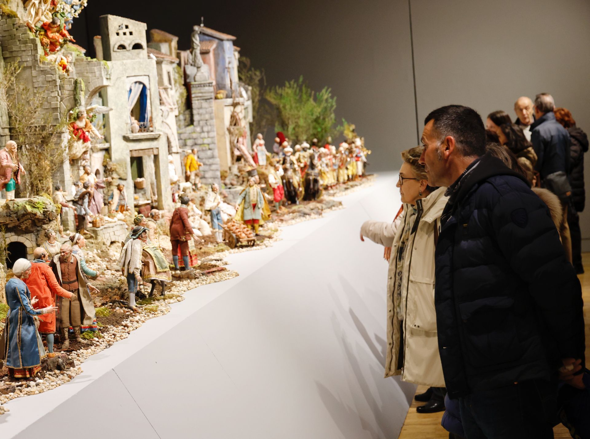 Así es el belén napolitano del siglo XVIII que se puede visitar en Palencia