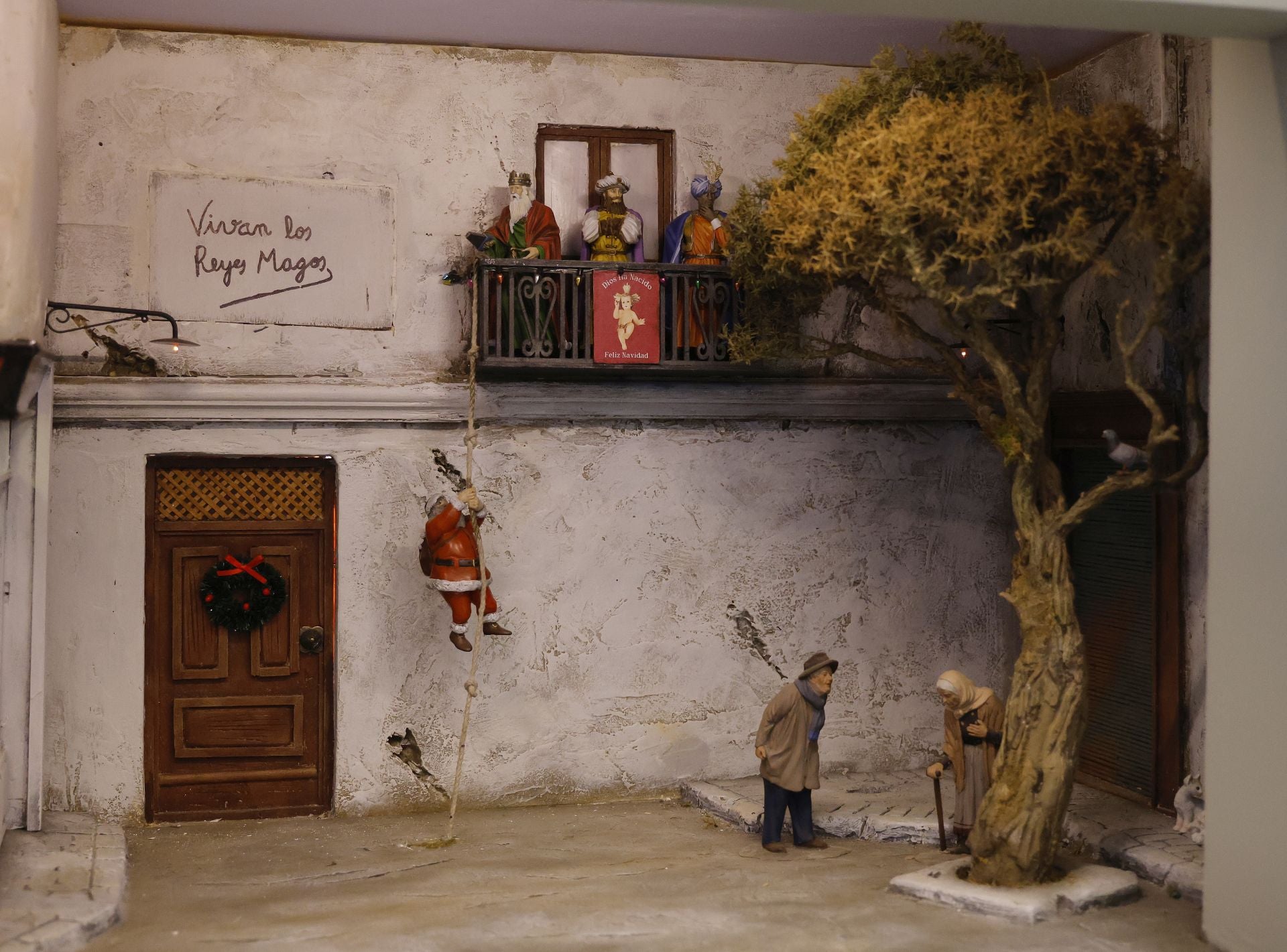 Así es el belén napolitano del siglo XVIII que se puede visitar en Palencia