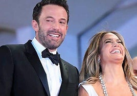 Jennifer López con su exmarido Ben Affleck, en una imagen de archivo.