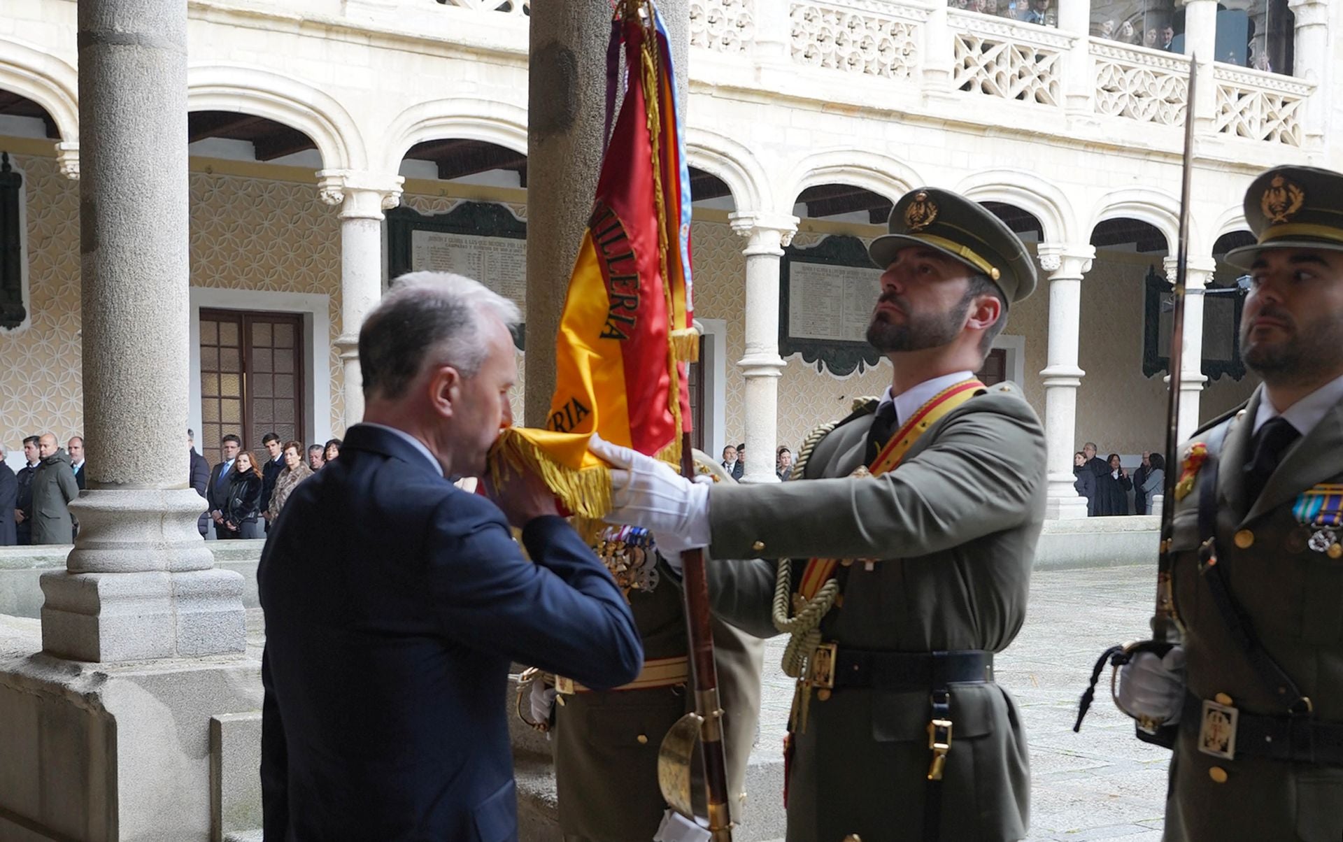Fotos de la jura de bandera en Segovia