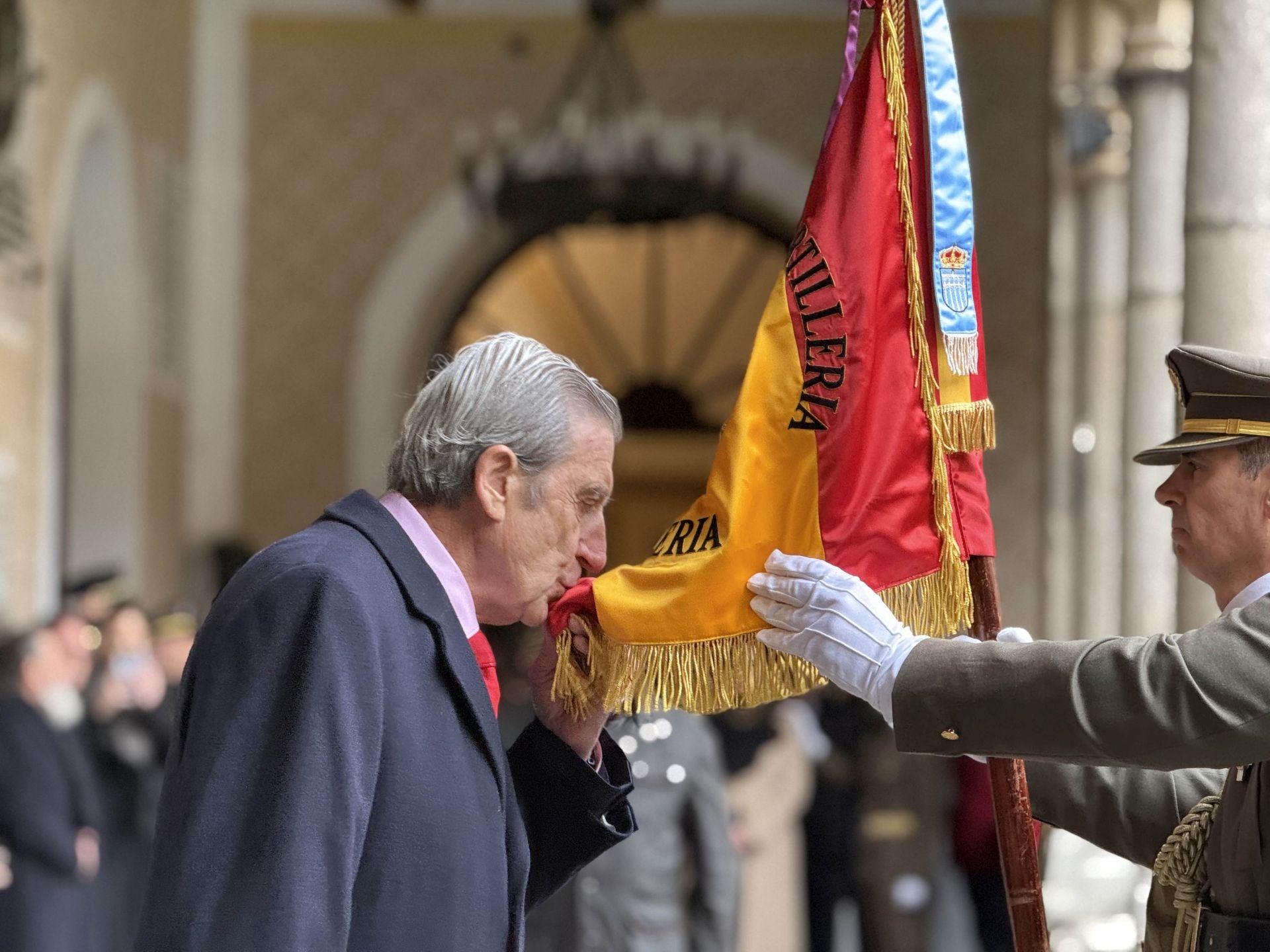 Fotos de la jura de bandera en Segovia