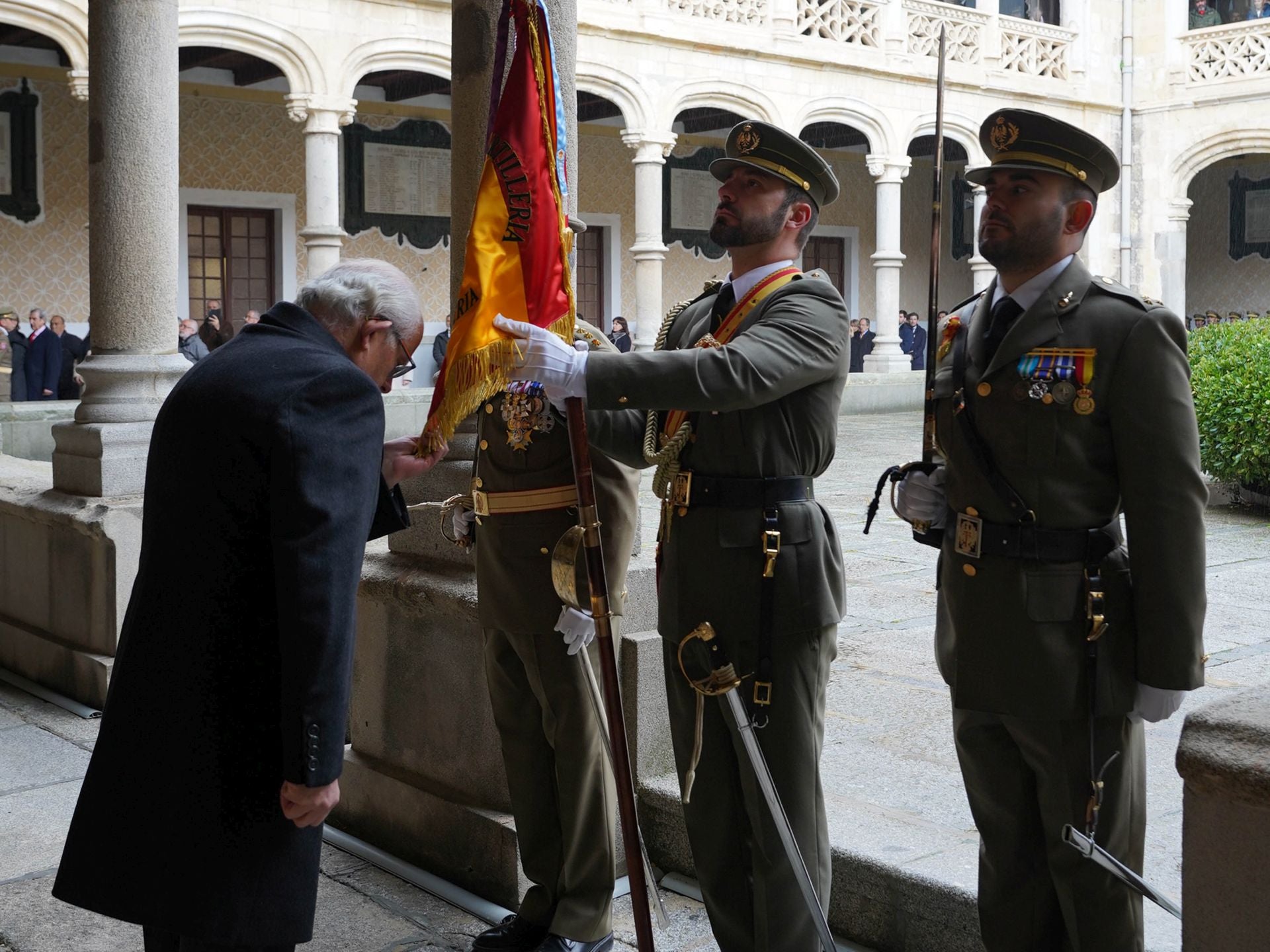 Fotos de la jura de bandera en Segovia