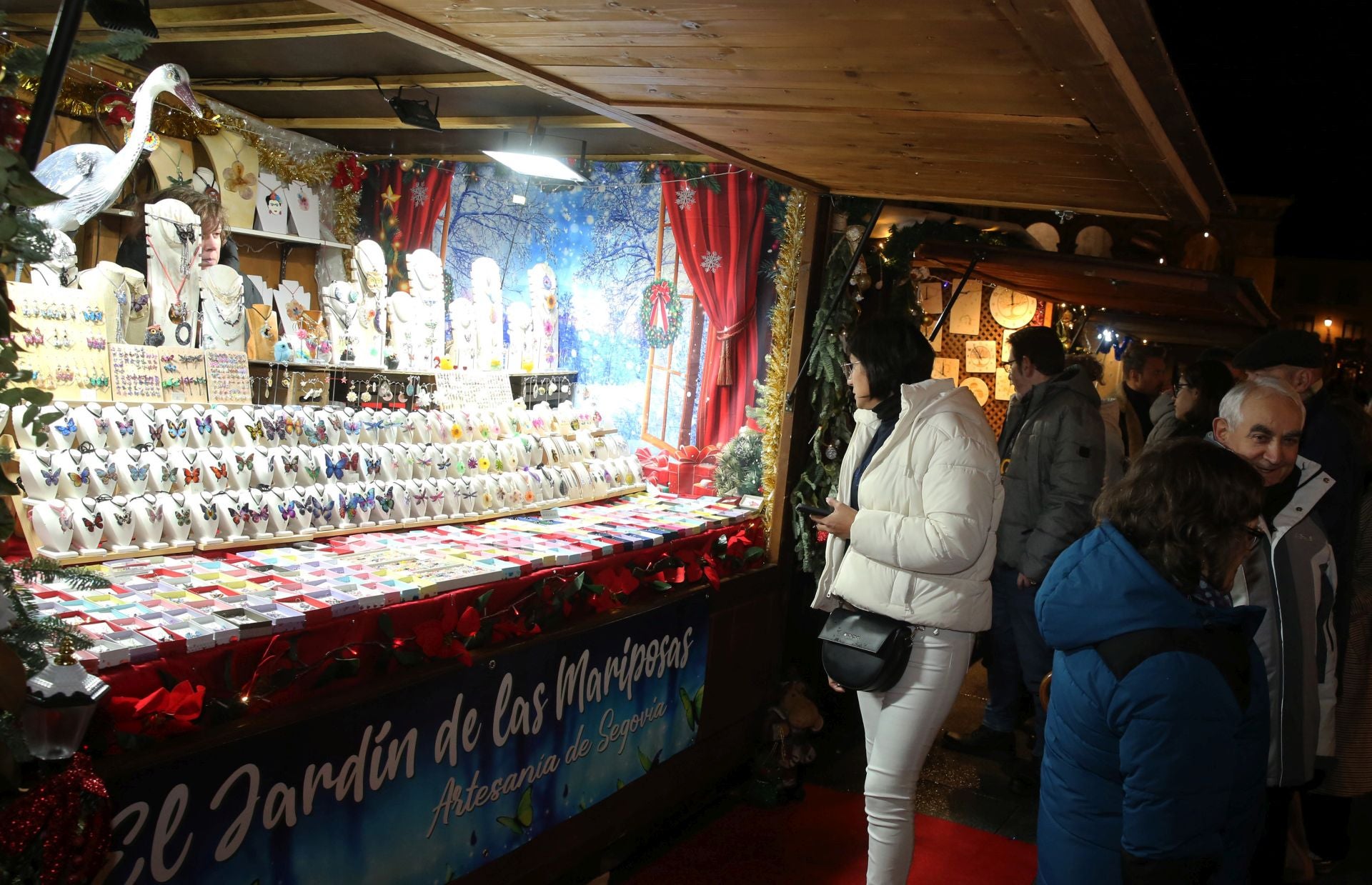 Así es el mercado navideño de Segovia
