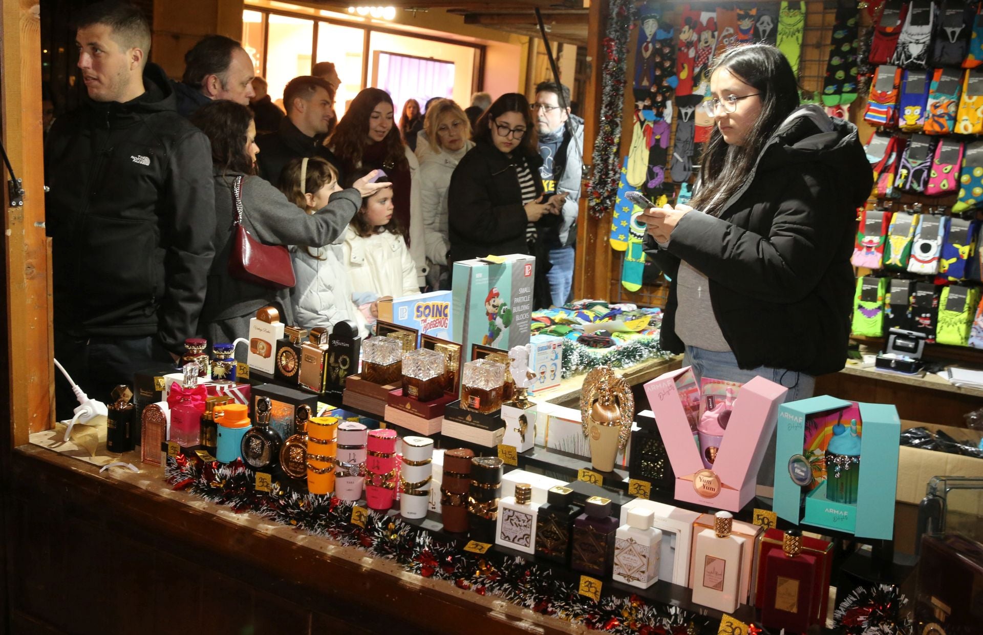 Así es el mercado navideño de Segovia
