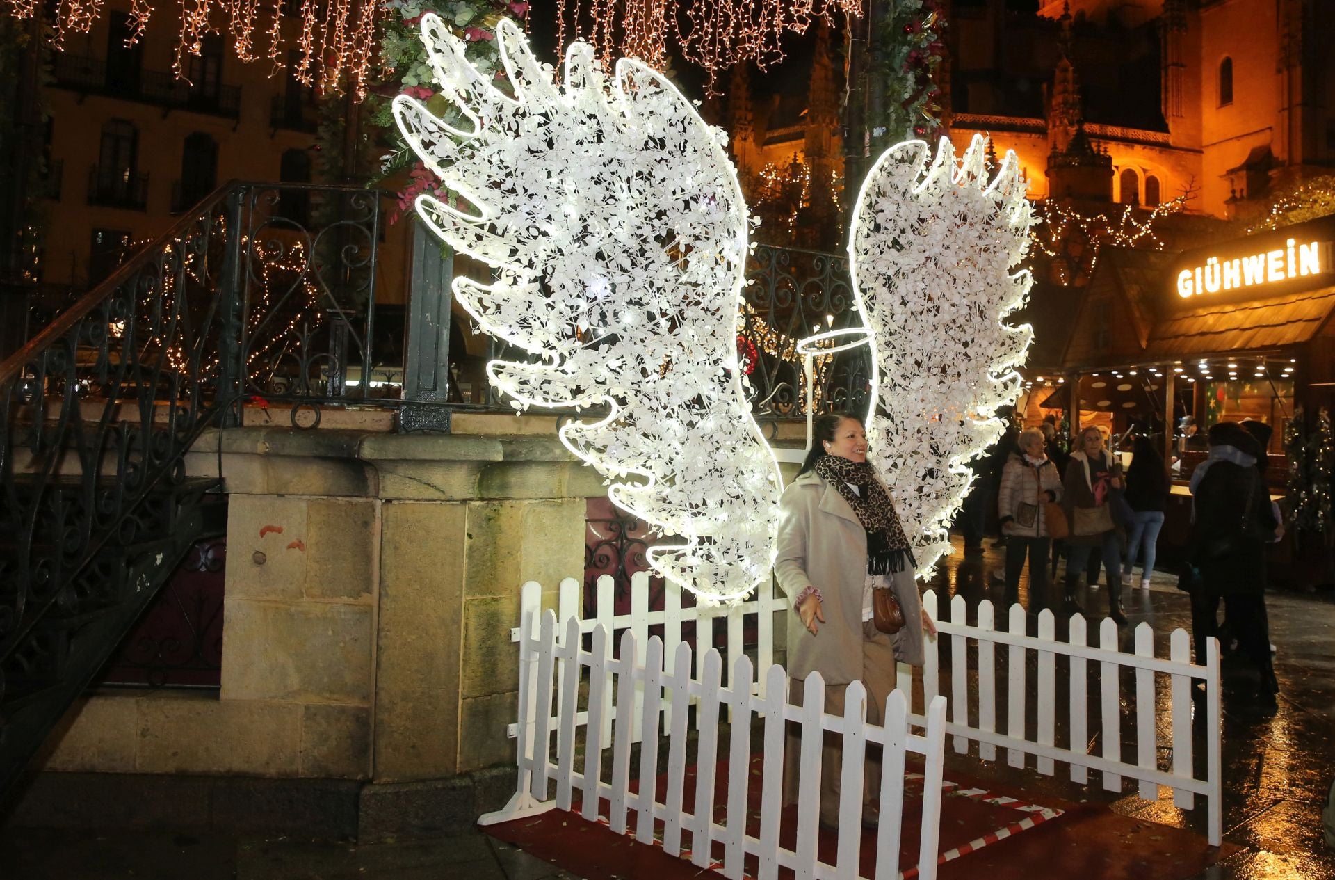 Así es el mercado navideño de Segovia