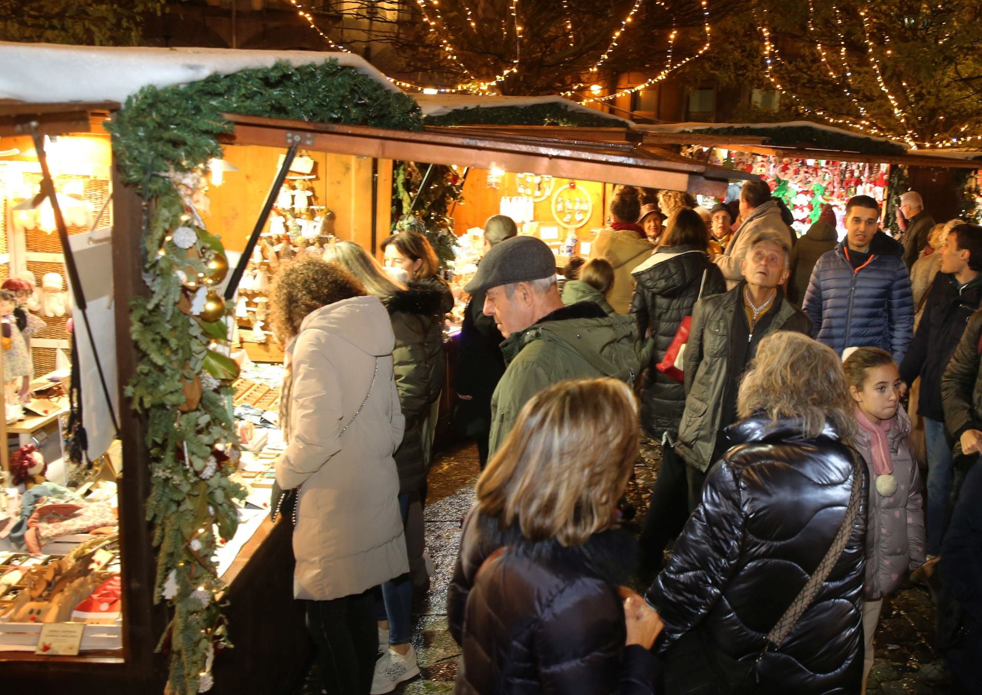 Así es el mercado navideño de Segovia