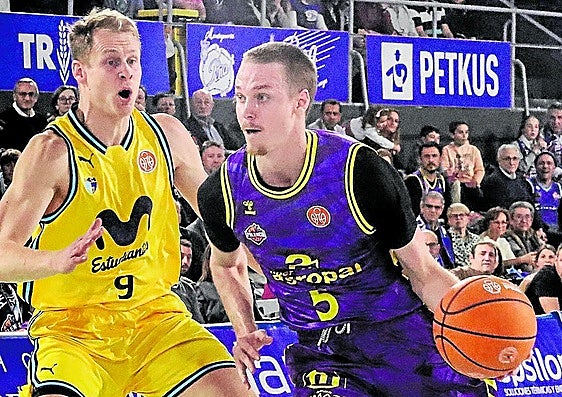 Kunkel, en el último partido en casa ante el Estudiantes, el pasado 21 de noviembre.