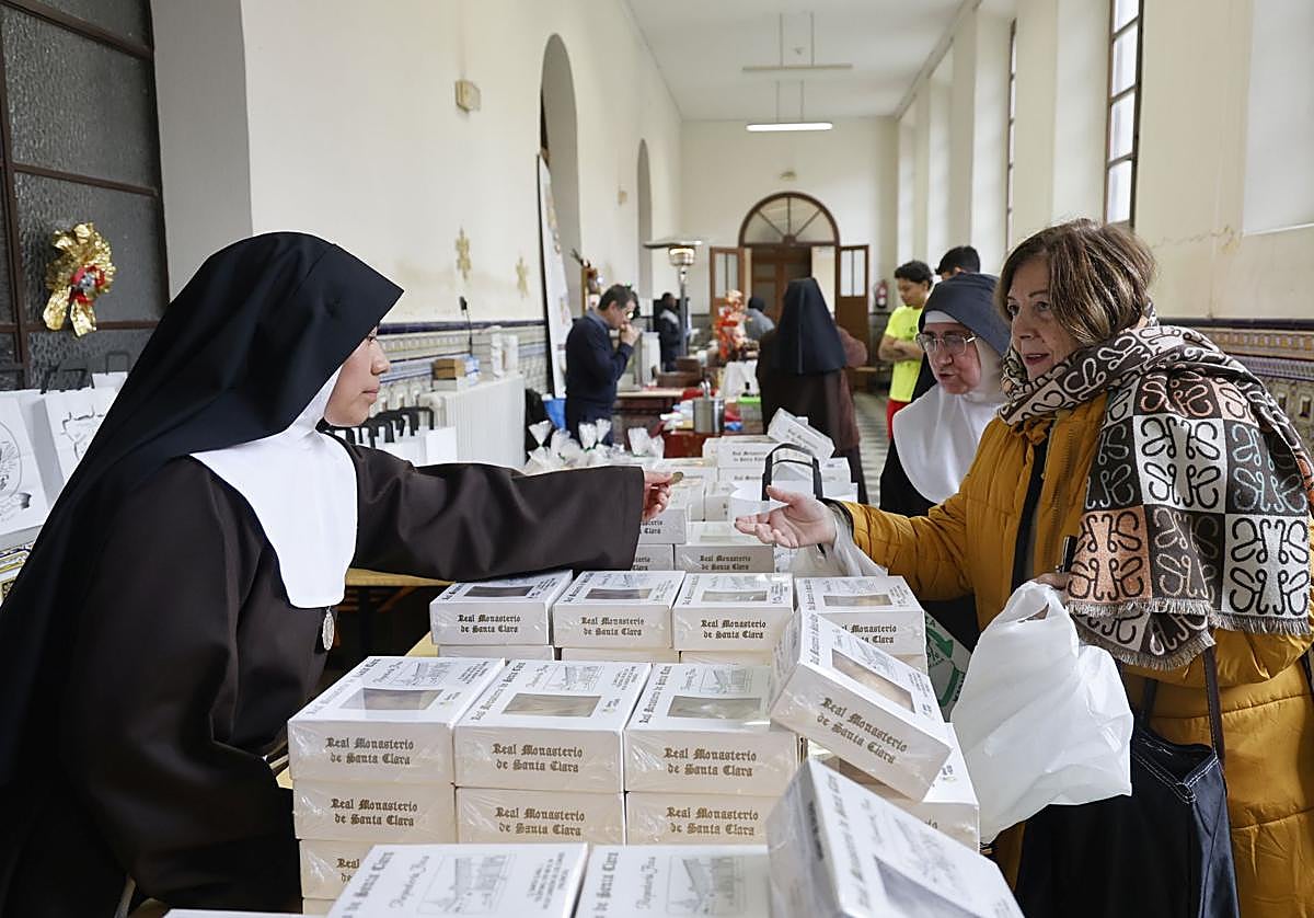 Puestos de las monjas de clausura en el Seminario Mayor.