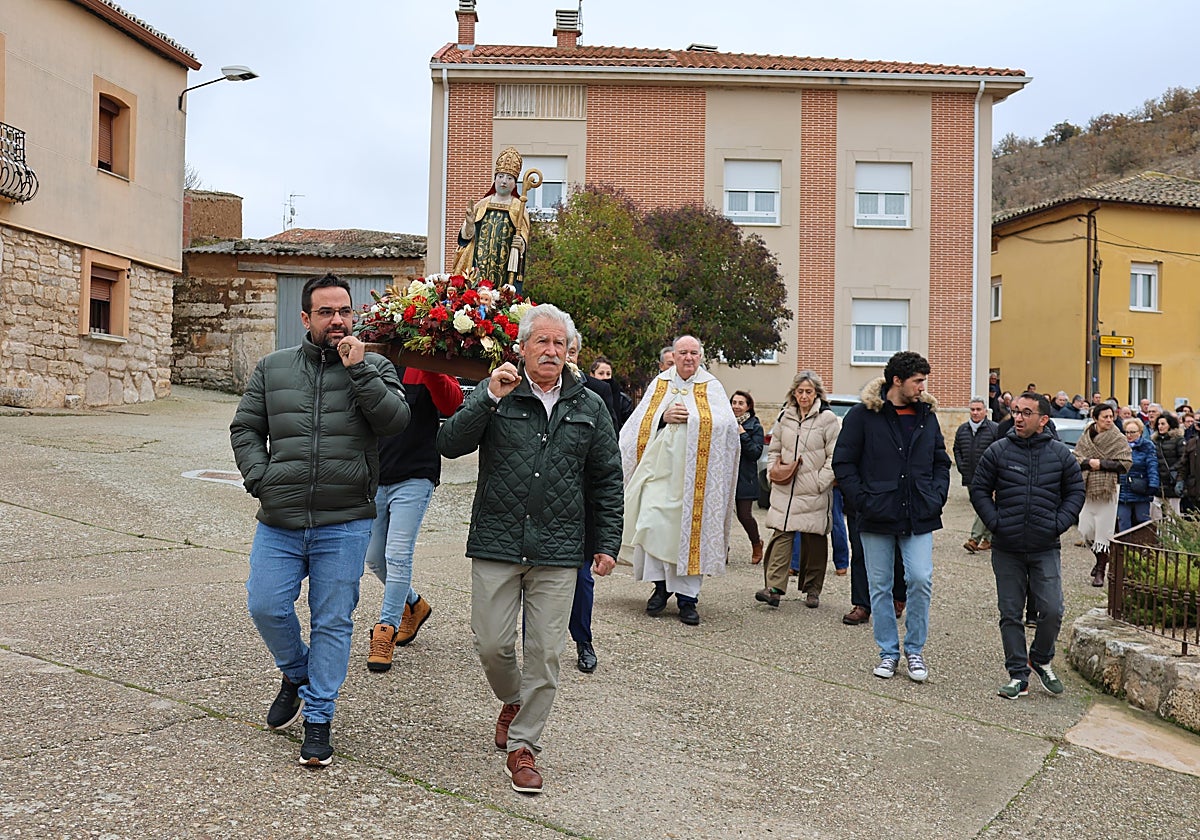 Fiesta de San Nicolás de Bari en Valdecañas de Cerrato