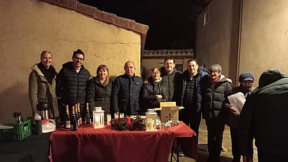 El alcalde, Francisco Rodríguez, y Carlos Ramírez, de Libros K, en el inicio de la actividad