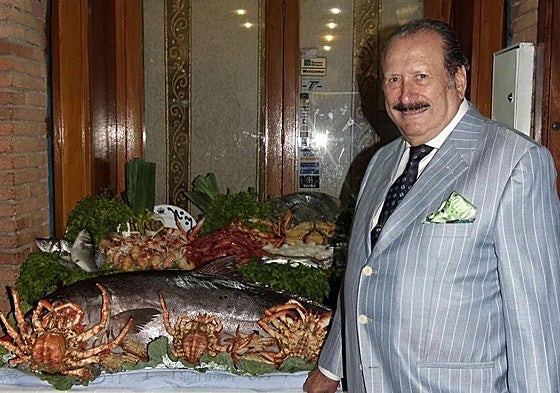 Silvestre Sánchez Sierra, en su restaurante de Barcelona.