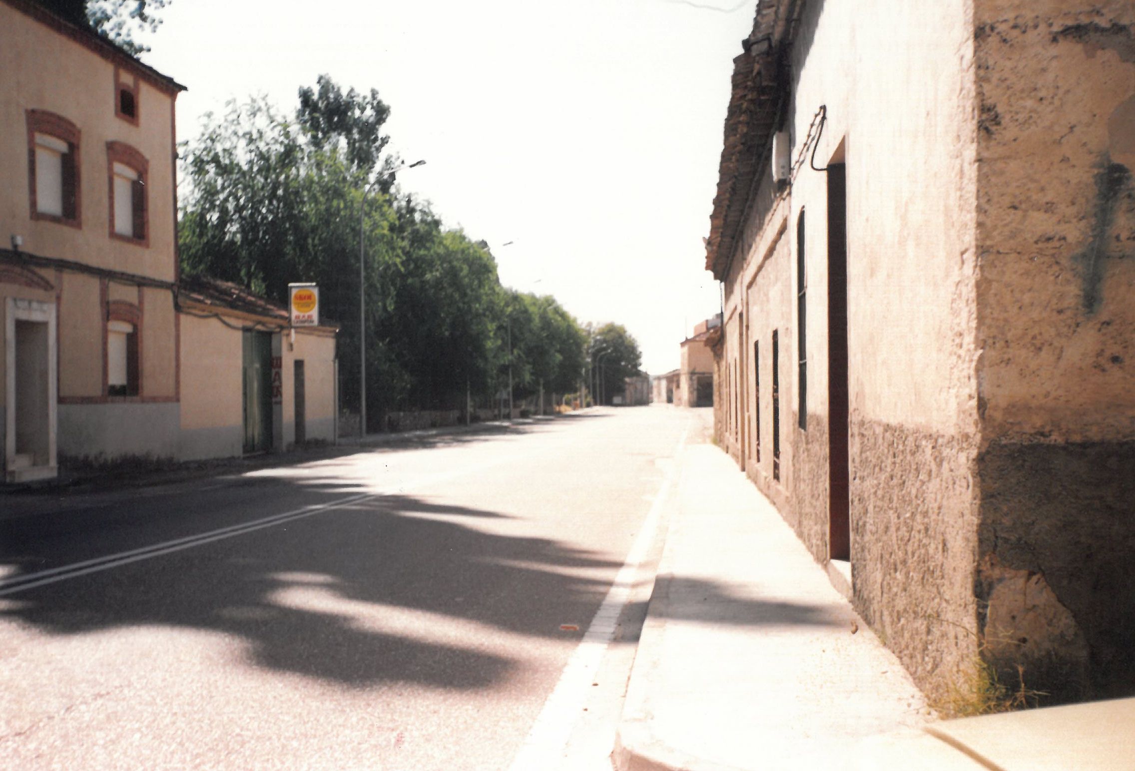 Avenida de Segovia. 27 de agosto de 1989.