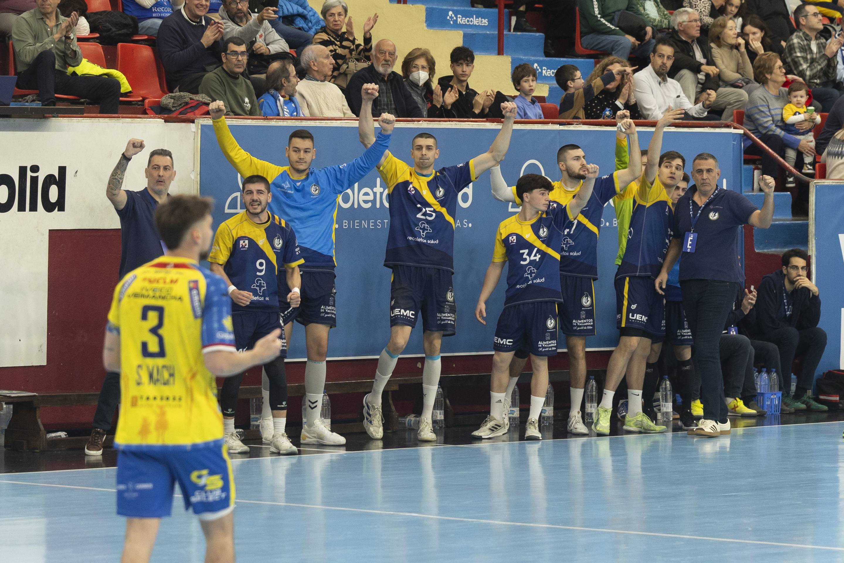 Las imágenes de la victoria del Atlético Valladolid ante Ciudad Real