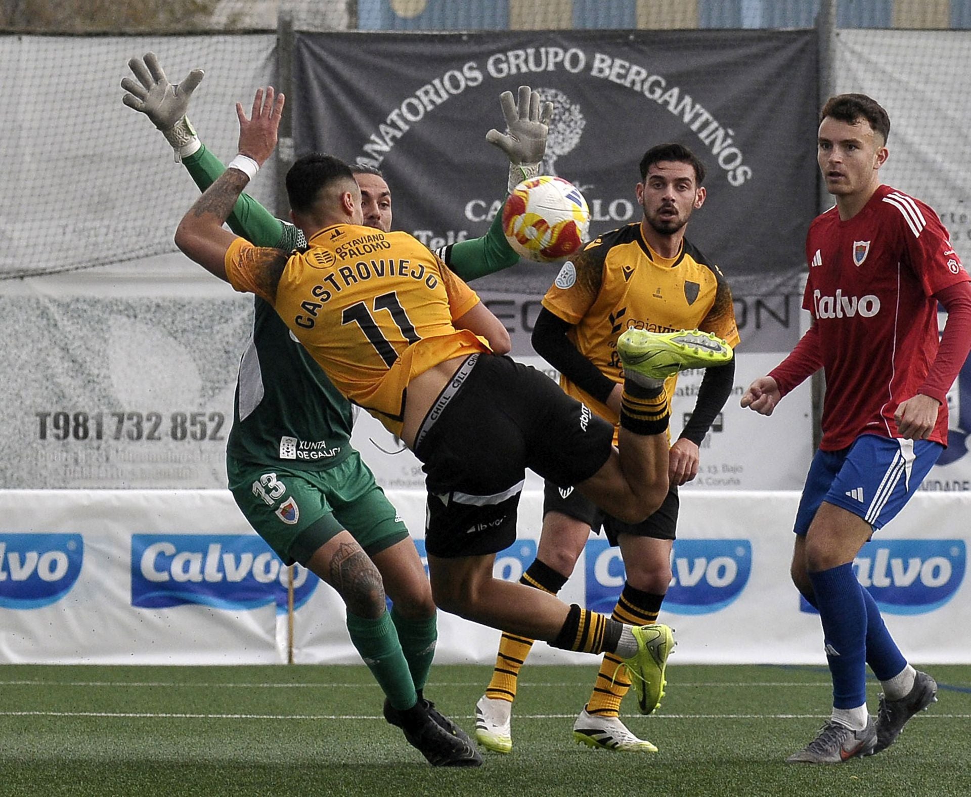 Fotos de la derrota de la Segoviana en Bergantiños