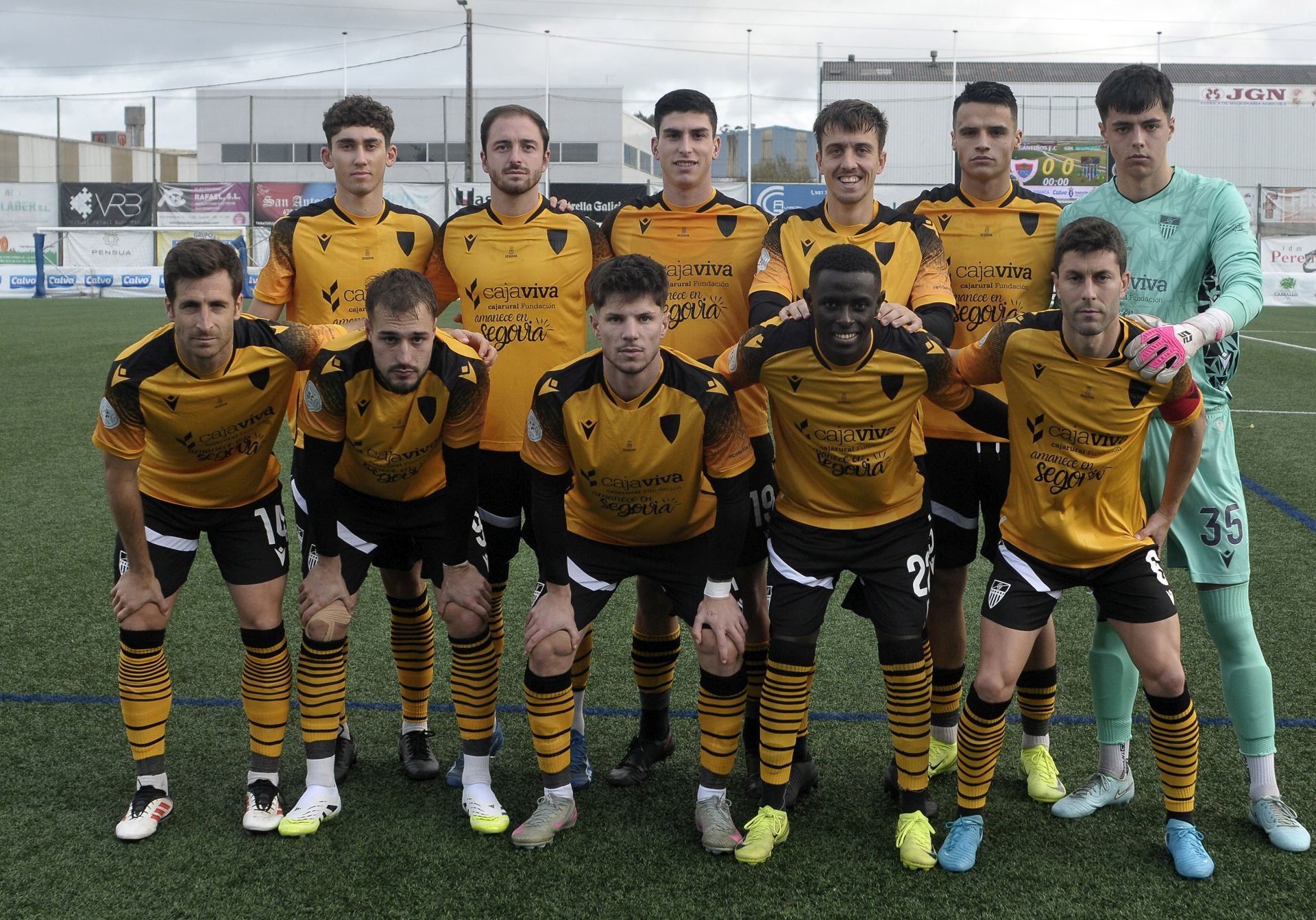 Fotos de la derrota de la Segoviana en Bergantiños