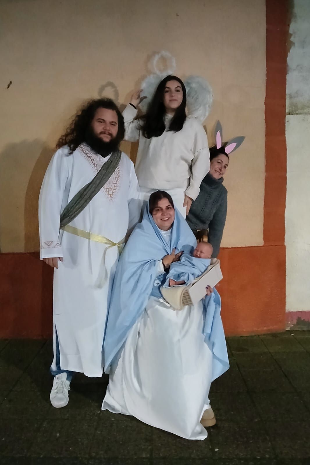 Las imágenes del belén viviente de Villamuriel de Campos