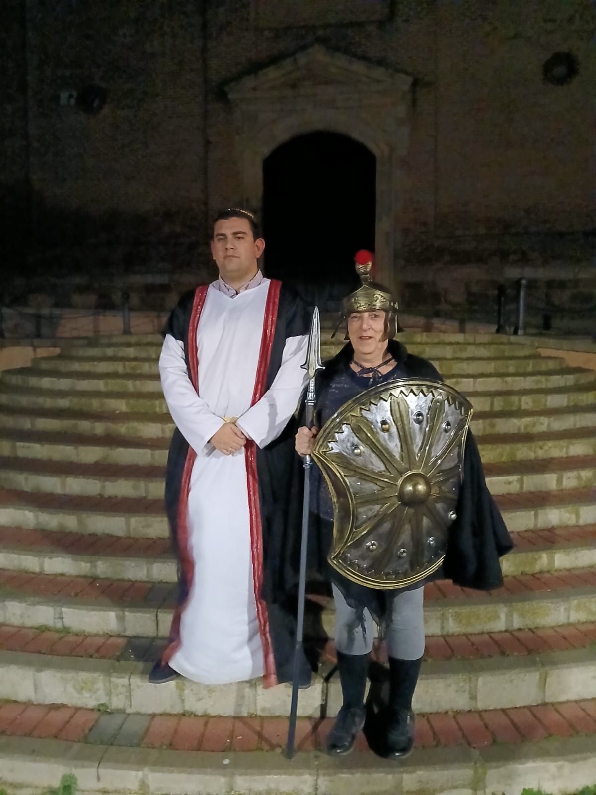 Las imágenes del belén viviente de Villamuriel de Campos