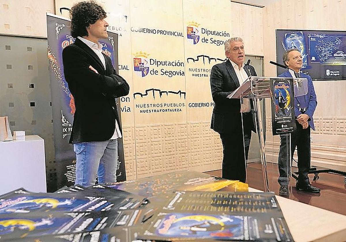Presentación del programa 'Vive la Magia' en la Diputación de Segovia.