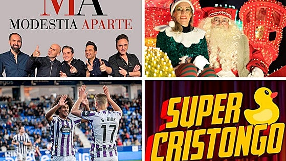 Un concierto de Modestia Aparte, la cabalgaza de Papá Noel y la fiesta del Super Cristongo