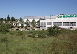 Terrenos junto a la carretera de Riaza, en el barrio de San Lorenzo.