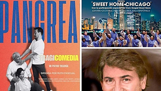 Una comedia teatral y conciertos de gospel y Alfonso Pahino este fin de semana